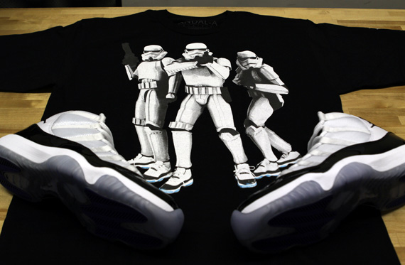 Air Jordan ‘Concord Trooper’ T-Shirts by Vandal-A