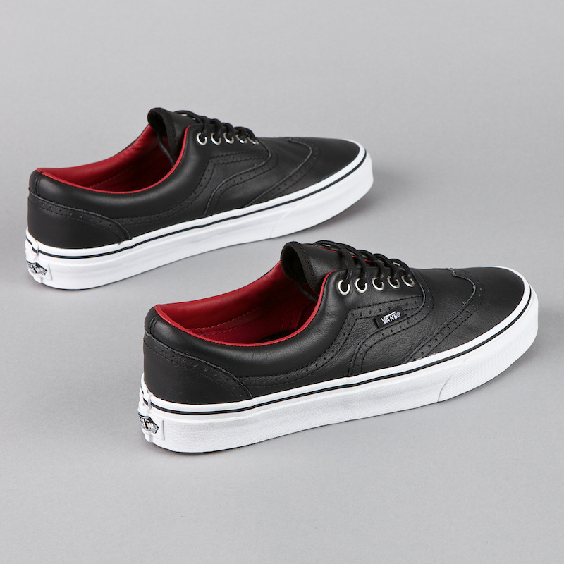 vans-era-wingtip-black-red-white-5 Vans Era Wingtip Black Red White 5