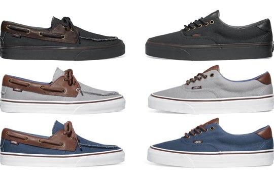 Vans Classic ‘Canvas and Leather Pack’ – Spring 2012