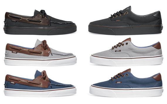 Vans Classic ‘Canvas and Leather Pack’ – Spring 2012