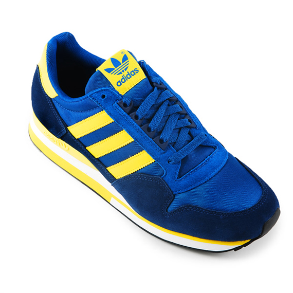 adidas Originals ZX 500 - Blue - Yellow - SneakerNews.com