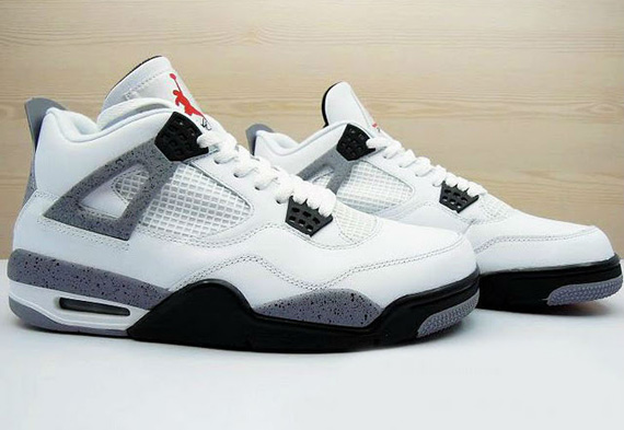 Air Jordan 4 White Cement Grey New Photos 1