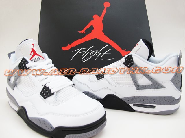 Air Jordan Iv Retro White Cement 4