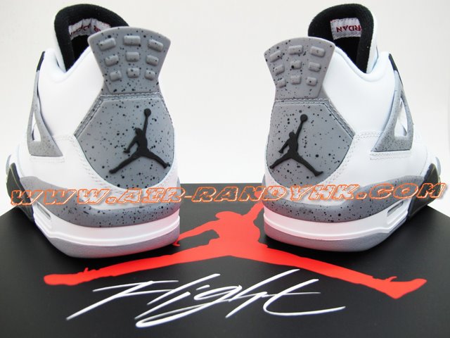 Air Jordan Iv Retro White Cement 5