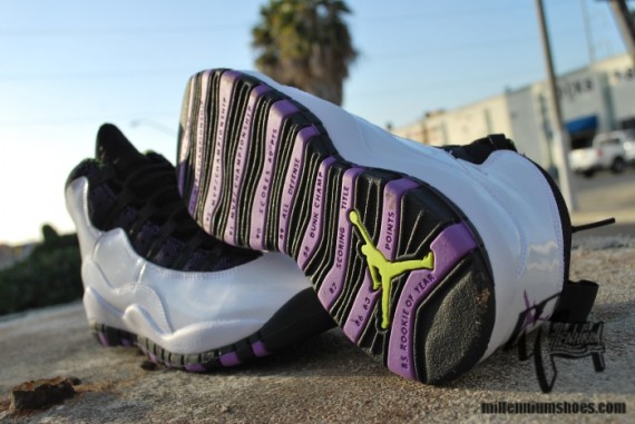 Air Jordan X GS 'Violet Pop' - New Images