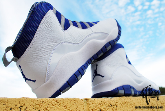 Air Jordan X Old Royal Millenium Shoes 3