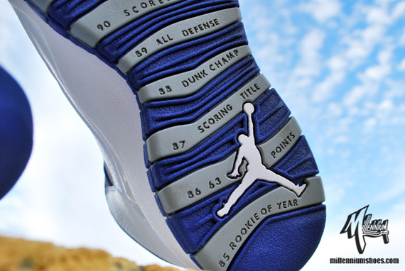 Air Jordan X Old Royal Millenium Shoes 4