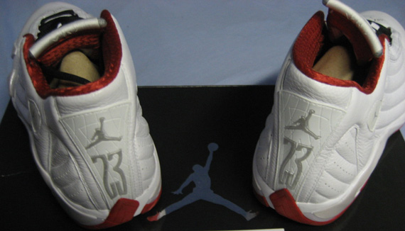 Air Jordan Xiv White Red Home Bulls 23rd Anniversary Ebay 12