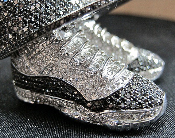 Air Jordan XI ‘Concord’ Diamond Pendant By IF & Co.