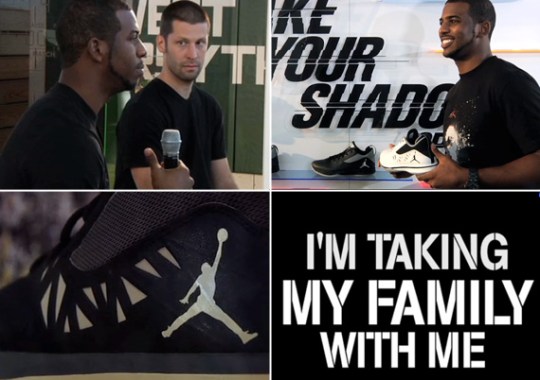 Chris Paul & Tom Luedecke Discuss The Jordan CP3.V