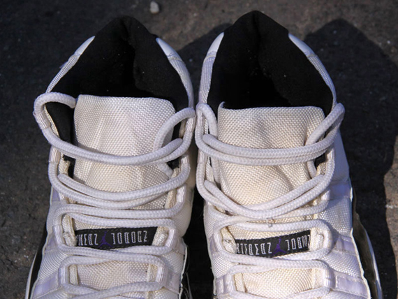 how to clean jordan concords