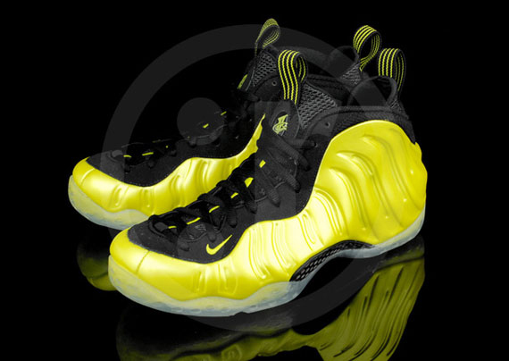 Nike Air Foamposite One - Electrolime - Black | Detailed Photos