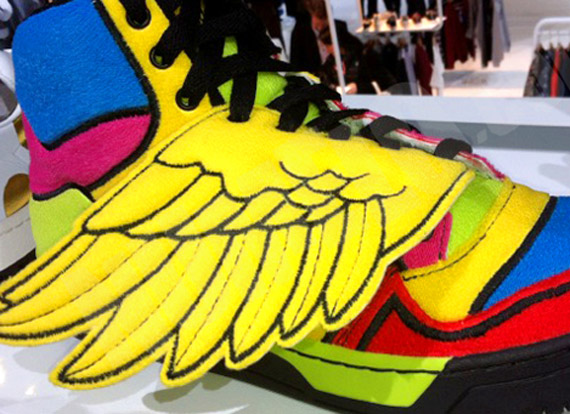 Jeremy Scott X Adidas Originals Js Wings Multi Color Fleece