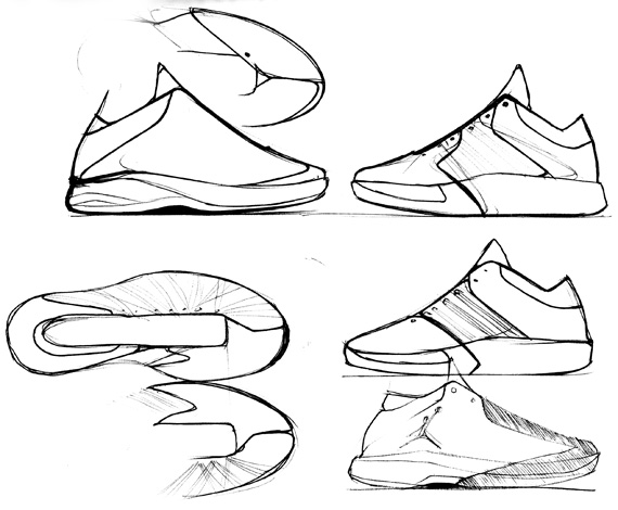 Jordan CP3.V Design Sketches - SneakerNews.com