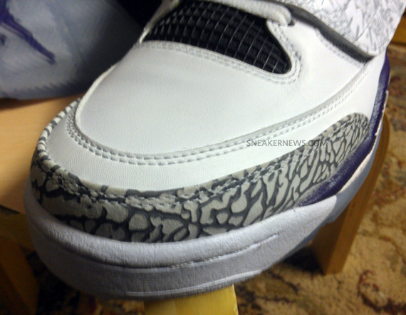 Nike s Space Hippie Recycled Materials Appear On The Air Images jordan 1 White Black Purple Detailed Look 10