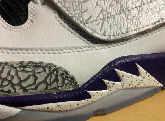 Nike s Space Hippie Recycled Materials Appear On The Air Images jordan 1 White Black Purple Detailed Look 14