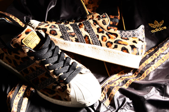 Kinetics x adidas Originals Superstar 80s 'Animal'