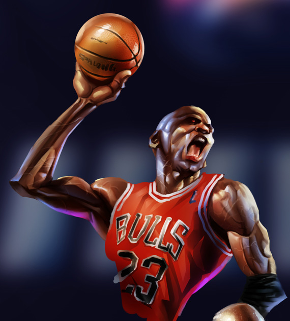Michael Jordan Art By A Bb 1