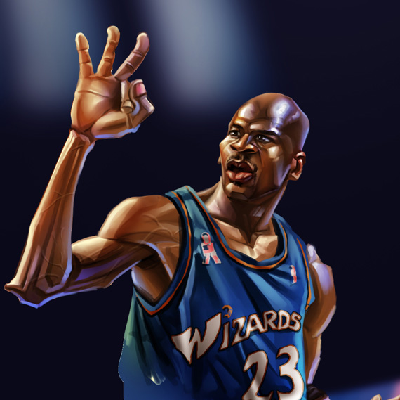Michael Jordan Art By A Bb 3