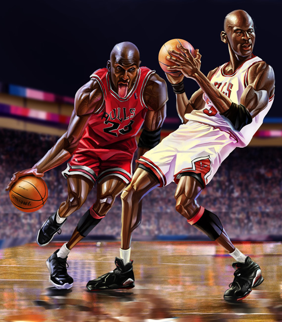 Michael Jordan Art By A Bb 4