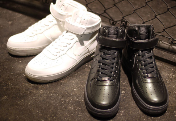 Nike Air Force 1 High Premium White Black