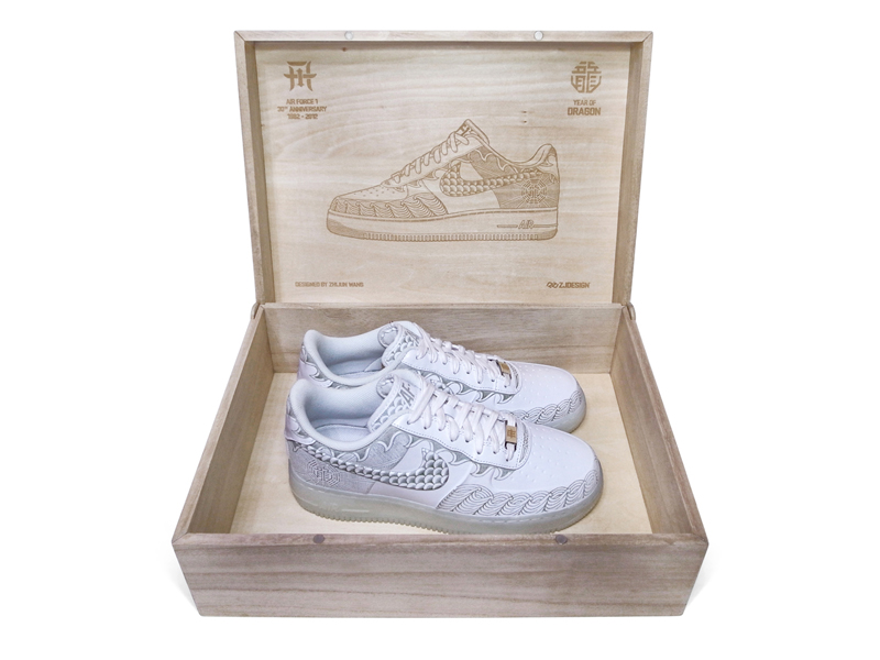 nike-air-force-1-low-30th-anniversary-year-of-the-dragon-custom-11 Nike Air Force 1 Low 30th Anniversary Year Of The Dragon Custom 11