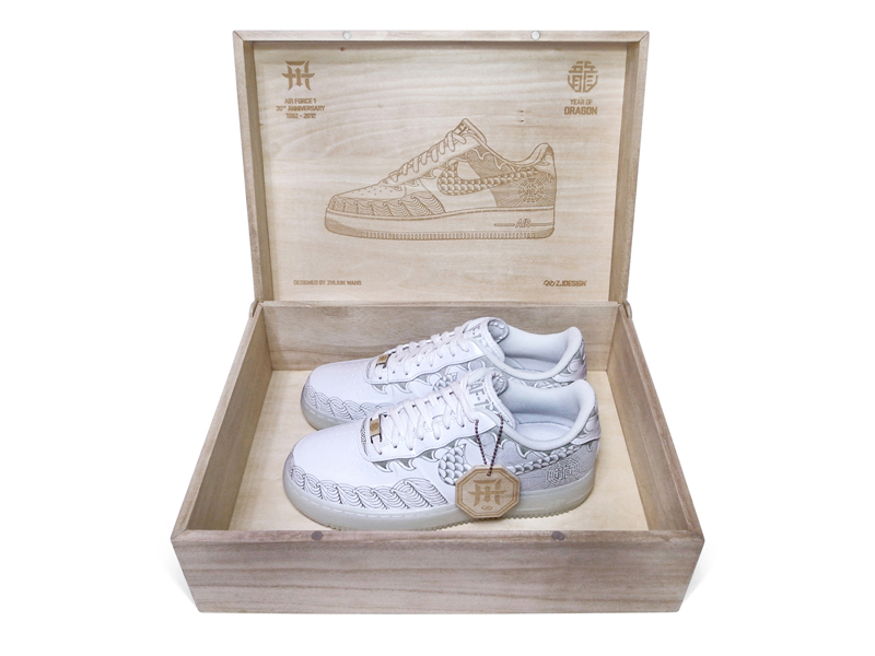 nike-air-force-1-low-30th-anniversary-year-of-the-dragon-custom-9 Nike Air Force 1 Low 30th Anniversary Year Of The Dragon Custom 9