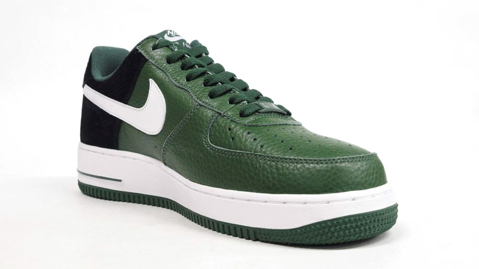 nike-air-force-1-low-green-white-04 Nike Air Force 1 Low Green White 04