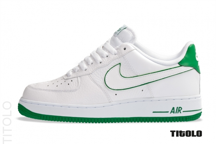 Nike Air Force 1 Low White Gorge Green 2