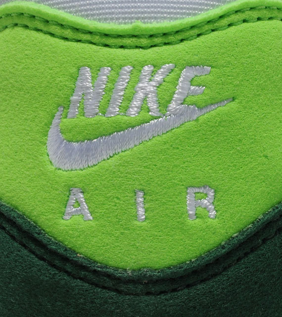 Nike Air Max 1 White Green Yellow Size 1