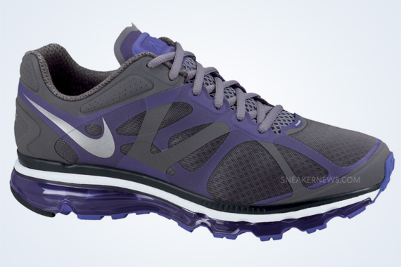 Nike Air Max 2012 Cool Grey Metallic Silver Pure Purple 2