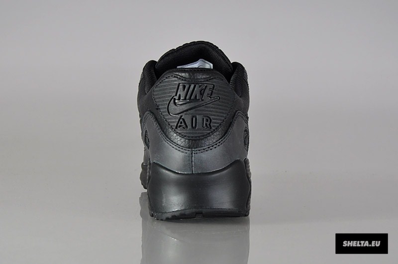Nike Air Max 90 Premium Black Leather 4
