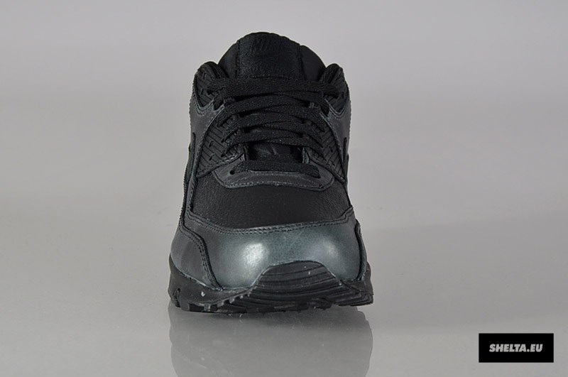Nike Air Max 90 Premium Black Leather 5