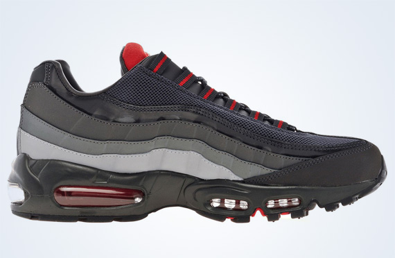 Nike Air Max 95 - Anthracite - Red - SneakerNews.com