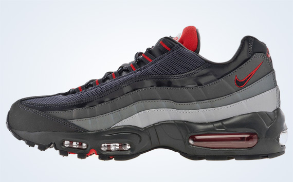 Nike Air Max 95 - Anthracite - Red - SneakerNews.com