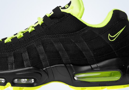 nike Velour air max 95 black volt jd 7