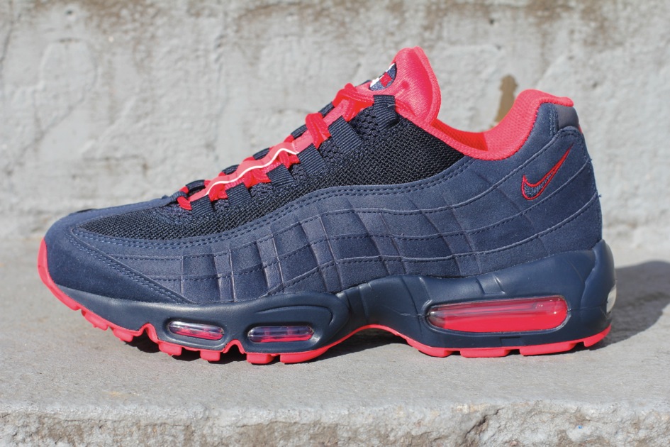 Nike Air Max 95 Obsidian Action Red 2