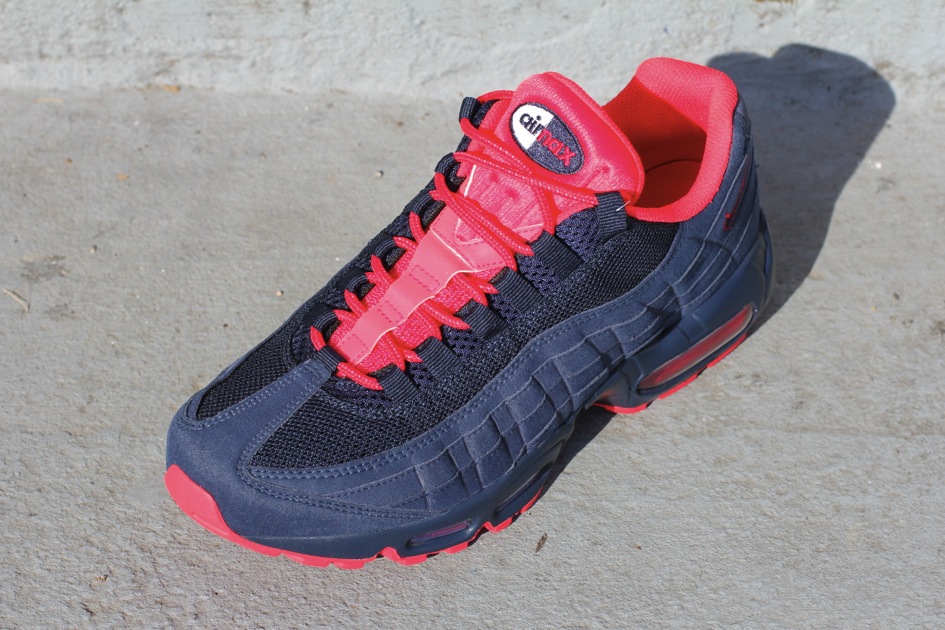 Nike Air Max 95 Obsidian Action Red 3