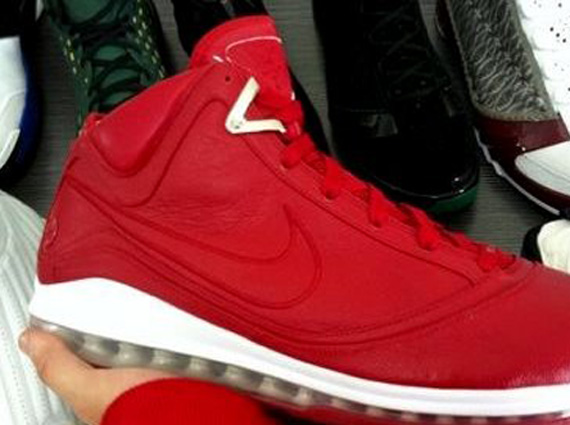 Nike Air Max LeBron VII - Red Leather Sample