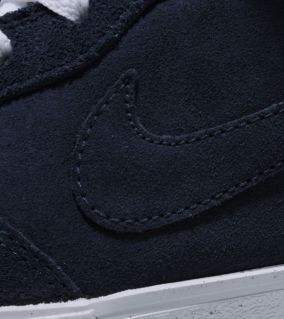 Nike Dunk High Ac Navy White Suede 3