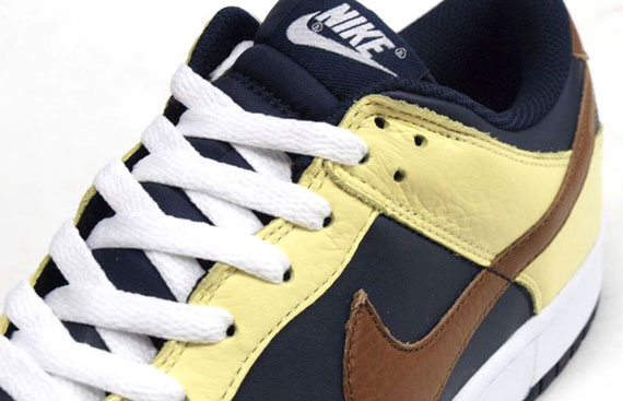 Nike Dunk Low – Yellow – Navy – Brown