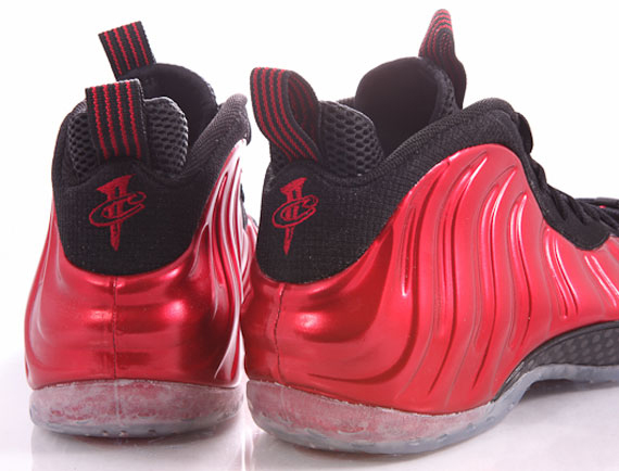 nike foamposite red