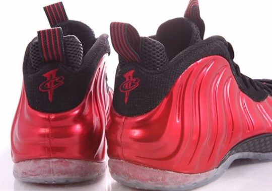 Nike Air Foamposite One ‘Metallic Red’ – Detailed Look