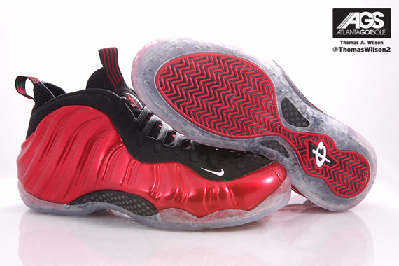 Nike Foamposite Red Ags 11