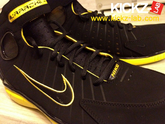 Nike Huarache 2k4 Blk Yellow 10