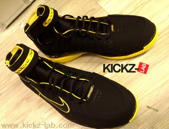 Nike Huarache 2k4 Blk Yellow 2
