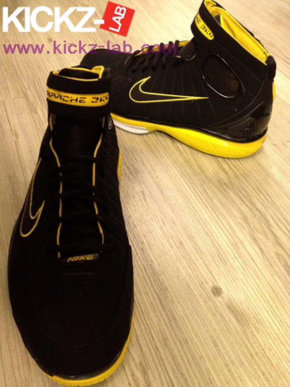 Nike Huarache 2k4 Blk Yellow 5