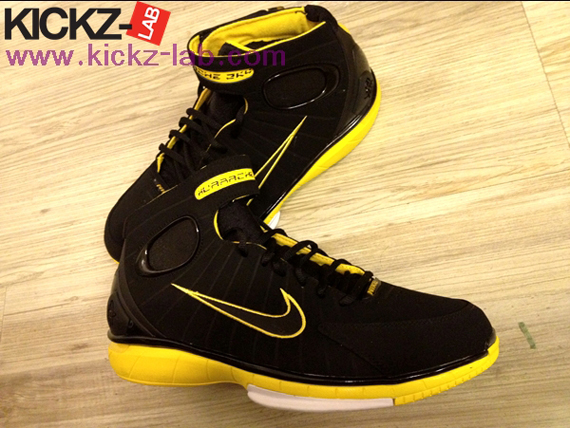 Nike Huarache 2k4 Blk Yellow 6