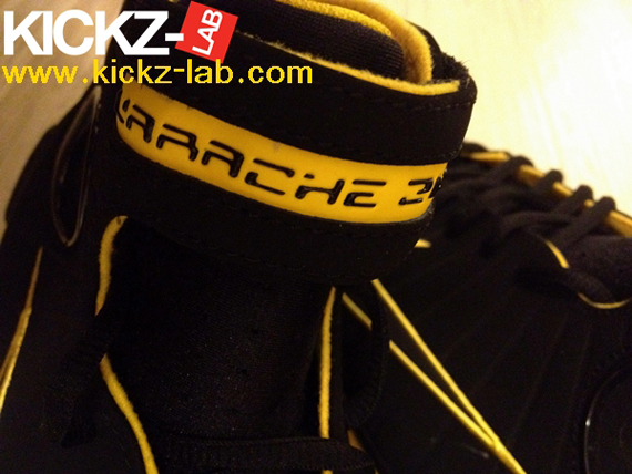 Nike Huarache 2k4 Blk Yellow 7