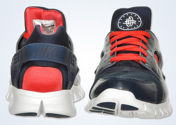 Nike Huarache Free 2012 - Obsidian - Action Red | Available